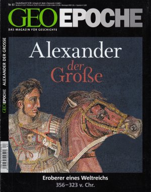 gebrauchtes Buch – Michael Schaper – GEO Epoche 63/2013 - Alexander der Große