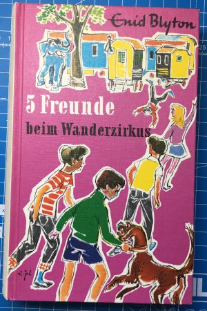 gebrauchtes Buch – Enid Blyton – Fünf Freunde beim Wanderzirkus