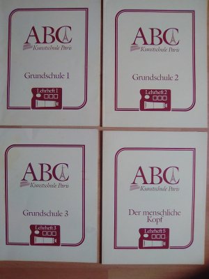 ABC Kunstschule Paris / 11 x Lehrhefte / 1x Lehrbuch der Techniken