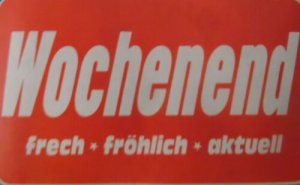 gebrauchtes Buch – 12x WOCHENEND Jahrgang 1999 Freizeit- und Männermagazin