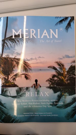 gebrauchtes Buch – Merian - The Art of Travel – Relax