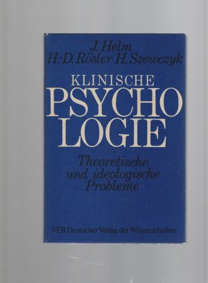 Klinische Psychologie