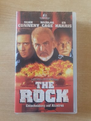 gebrauchter Film – Michael Bay – The Rock - Entscheidung auf Alcatraz - Sean Connery VHS Videokassette Video