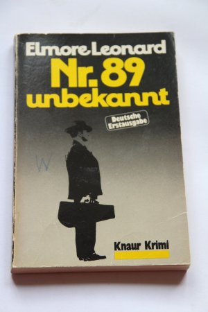 gebrauchtes Buch – Elmore Leonard – Nr. 89 unbekannt