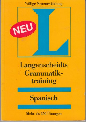 gebrauchtes Buch – Astrid Böhringer , Marta Rabinovich – Langenscheidts Grammatiktraining Spanisch Neu