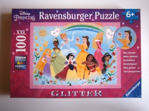 Ravensburger Puzzle Disney Princess Stark, schön und unglaublich mutig 100 Teile XXL mit Glitzer *NEU/OVP*