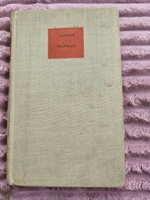 antiquarisches Buch – Jack London – Wolfsblut. Abenteuerroman. [Aus dem Amerikanischen übersetzt von M. Laue]. Ausgabe für die Lesergemeinschaft BUCH DES MONATS.