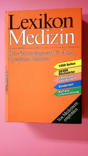 gebrauchtes Buch – Sieglinde Bogensberger – LEXIKON MEDIZIN. das Nachschlagewerk für Ärzte, Apotheker, Patienten ; von Medizinern empfohlen