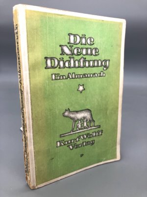 Die neue Dichtung – Ein Almanach. Mit 9 Bildbeigaben von Ludw. Meidner