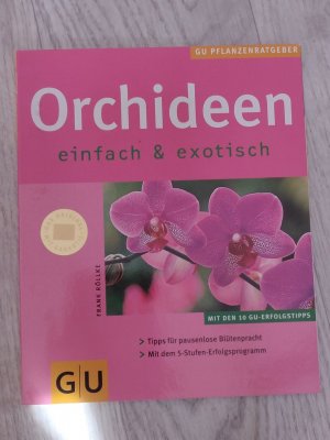 gebrauchtes Buch – Frank Röllke – Orchideen einfach & exotisch