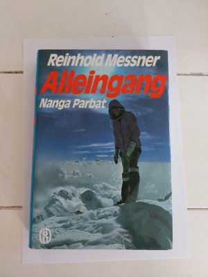 Alleingang Nanga Parbat - mit Originalunterschrift 1. 10. 1979