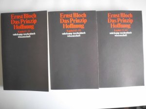 gebrauchtes Buch – Ernst Bloch – Band 5., Das Prinzip Hoffnung alle 3 Bücher von Kapitel 1-55