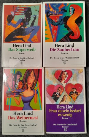 gebrauchtes Buch – Hera Lind – Das Superweib / Die Zauberfrau / Das Weibernest / Frau zu sein bedarf es wenig