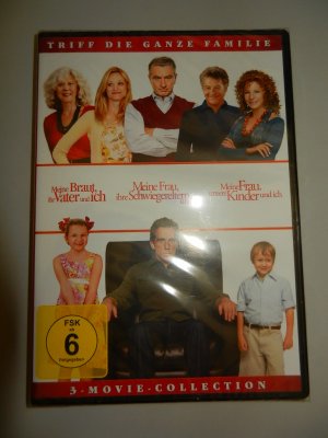 neuer Film – Jay Roach – 3er DVD Box * NEU * Triff die ganze Familie ... Meine Braut, ihr Vater und ich *** Meine Frau, ihre Schwiegereltern und ich *** Meine Frau, unsere Kinder und ich .... originalverschweißt