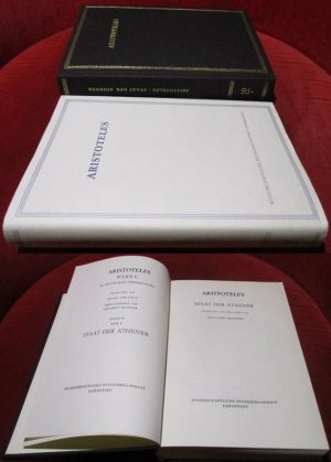 Aristoteles: Staat der Athener. Übersetzt und erläutert von Mortimer Chambers.