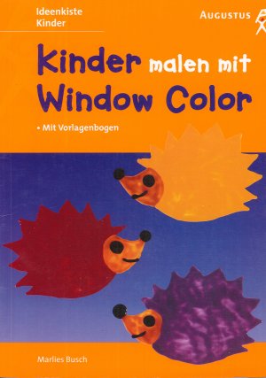 Kinder malen mit Window Color