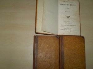 Sämmtliche Werke. Frühe bzw. erste unrechtmäßige Ausgabe - die erste rechtmäßige Gesamtausgabe erschien erst 1834. Bände 1-3 (von 4).