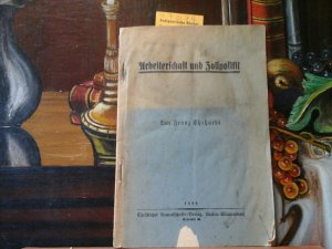 antiquarisches Buch – FRANZ ERHARDT – Arbeiterschaft und Zollpolitik.