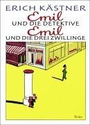 gebrauchtes Buch – ERICH KÄSTNER – Emil und die Detektive. Emil und die drei Zwillinge. Mit Illustrationen von Walter Trier.