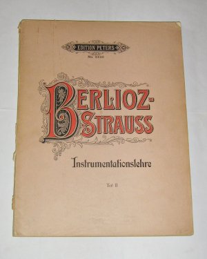 Instrumentationslehre Teil II ~ um 1935