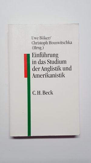 gebrauchtes Buch – Uwe Böker und Christoph Houswitschka  – Einführung in das Studium der Anglistik und Amerikanistik