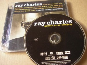 SACD AUDIOPHILE RAY CHARLES GENIUS LOVES COMPANY
