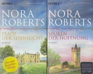 gebrauchtes Buch – Nora Roberts – Die O'Dwyer-Trilogie. (3 Bände) Spuren der Hoffnung. Pfade der Sehnsucht. Wege der Liebe.