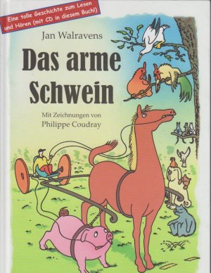 gebrauchter Tonträger – Jan Walravens – Das arme Schwein. (Comic + Hörbuch auf CD)