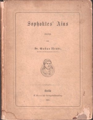 antiquarisches Buch – Gustav Wendt – Sophokles' Aias