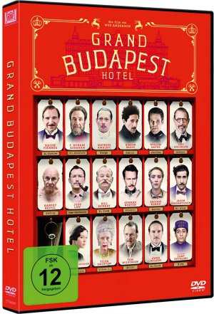 Grand Budapest Hotel. DVD