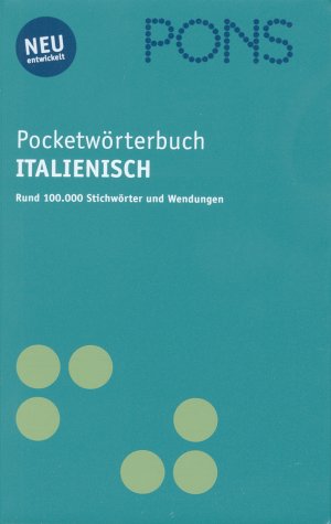 neues Buch – PONS Pocketwörterbuch Italienisch: Italienisch-Deutsch /Deutsch-Italienisch