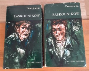 antiquarisches Buch – Dostojewskij – Raskolnikow  - 2 Bände