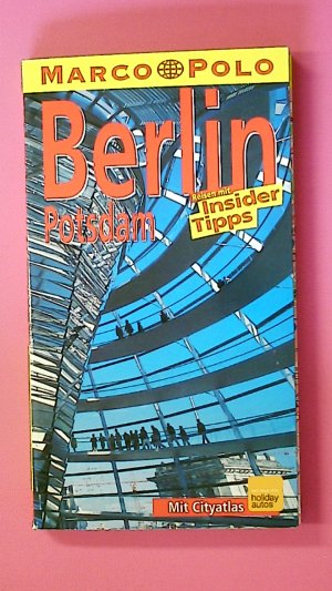 gebrauchtes Buch – Joachim Nawrocki – BERLIN, POTSDAM. Reisen mit Insider-Tipps ; neu ; mit Cityatlas