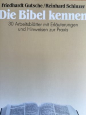 Die Bibel kennen