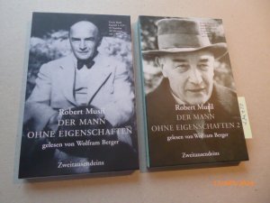 Der Mann ohne Eigenschaften. Gelesen von Wolfram Berger. 4 CDs in 2 Leinenbänden. Jeweils im Schuber. .