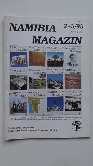 Namibia Magazin 2+3/95, 6. Jahrgang, Juli 1995 [Namibia-Magazin Nr. 2+3 1995] - Vierteljahres-Zeitschrift der Deutsch-Namibischen Gesellschaft e.V.