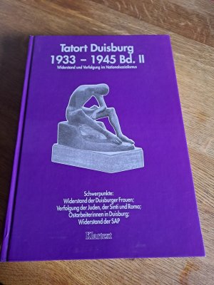 gebrauchtes Buch – Tappe, Rudolf; Tietz – Tatort Duisburg 1933-1945