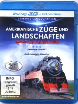 gebrauchter Film – Amerikanische Züge und Landschaften, 3D u. 2D