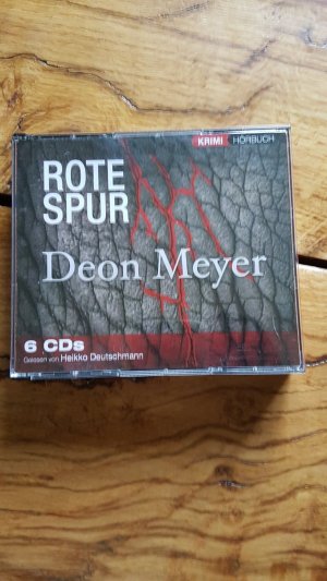 gebrauchtes Hörbuch – Deon Meyer – Rote Spur