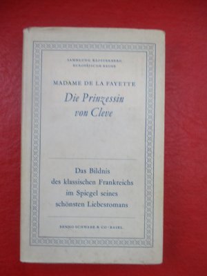 antiquarisches Buch – La Fayette  – Die Prinzesin von Cleve