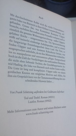 gebrauchtes Buch – Frank Schätzing – Mordshunger