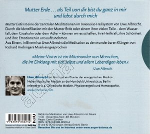 gebrauchtes Hörbuch – Uwe Albrecht – Innerwise Meditationen - Mutter Erde // Geführte Meditation