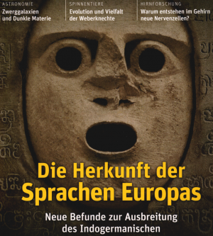 gebrauchtes Buch – Spektrum der Wissenschaft. August 2010. Die Herkunft der Sprachen Europas