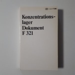 gebrauchtes Buch – Petzer Neitzke – Konzentrationslager Dokument F 321 für den Internationalen Militärgerichtshof Nürnberg