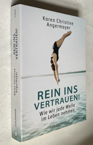 gebrauchtes Buch – Angermayer, Karen Christine – Rein ins Vertrauen! - Wie wir jede Welle im Leben nehmen