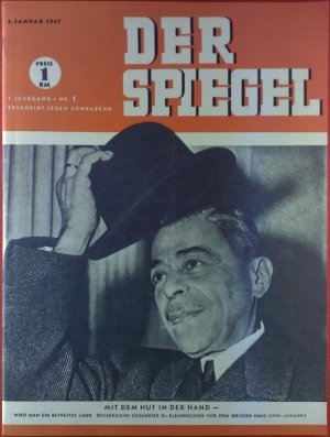 DER SPIEGEL 1. Jahrg. 1947 Nr. 1 vom 4.1.1947 Originalheft