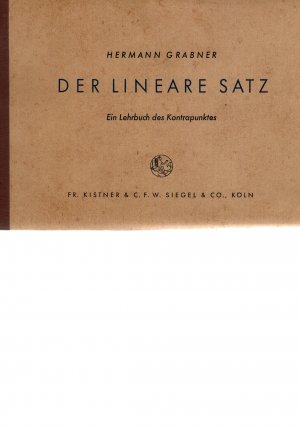 Der lineare Satz - Ein neues Lehrbuch des Kontrapunktes. Georg Muffat zur Aufführungspraxis.