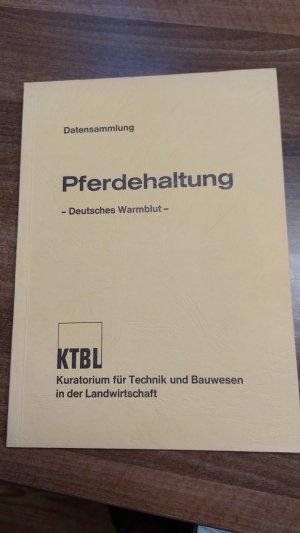 Datensammlung Pferdehaltung - Deutsches Warmblut.