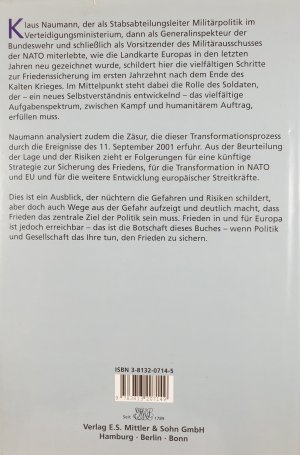 gebrauchtes Buch – Klaus Naumann – Frieden - der noch nicht erfüllte Auftrag