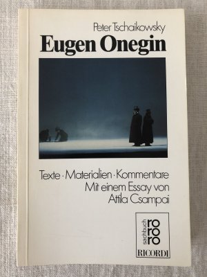 Eugen Onegin. Texte, Materialien, Kommentare.